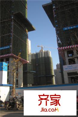 梅溪鑫苑名家樓間距實景（2015.12.21）