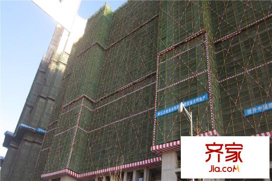 梅溪鑫苑名家工程仰拍（2015.12.21）