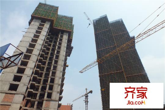 塞納公館項(xiàng)目仰拍（2015.03.24）