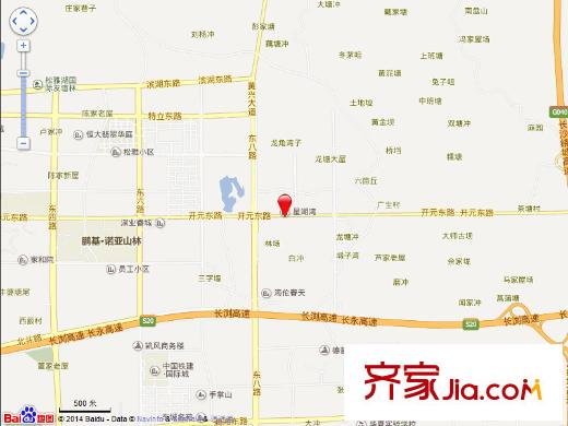 電建地產(chǎn)星湖灣交通圖