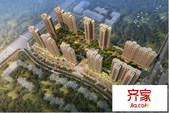 電建地產(chǎn)星湖灣二期鳥瞰圖（2015.9.2）