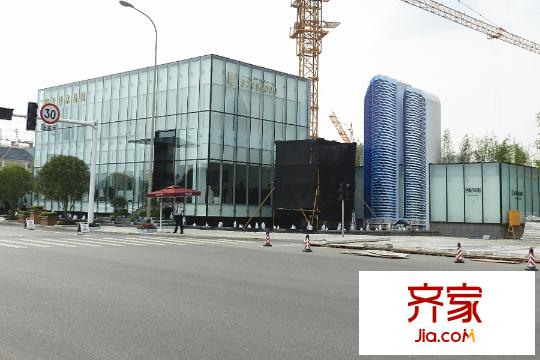 天祥水晶灣售樓部正面（2015.08.19）