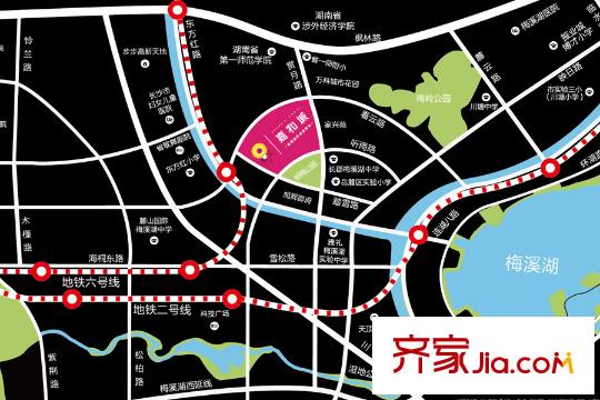 嘉和城區(qū)位圖