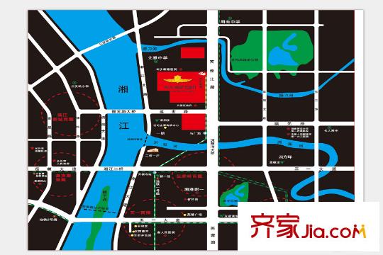 恒大御景半島二期區(qū)域圖