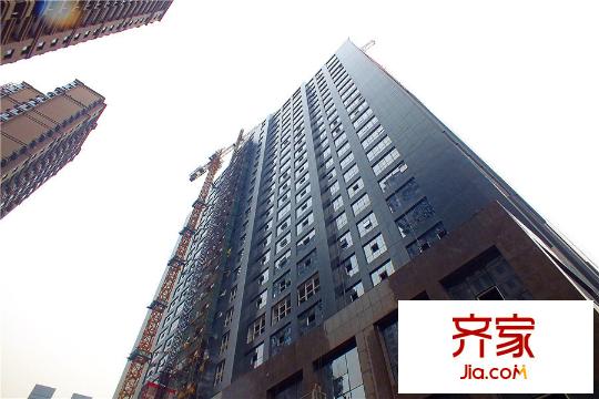 旺德府愷悅國際寫字樓棟仰拍（2015.12.07）