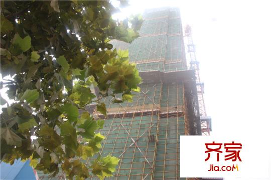 嘉和城單棟實(shí)景（2015.9.16）