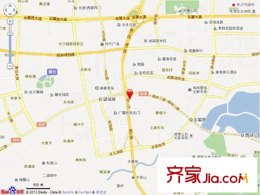 望興西西里交通圖