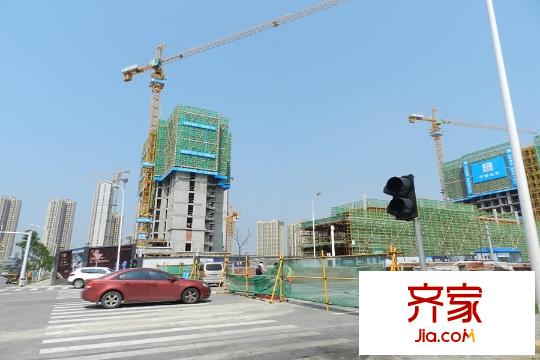 奧克斯城市之光在建樓棟（2015.09.10）