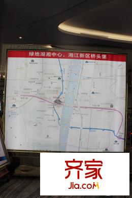 綠地湖湘中心項目區(qū)位圖（2015.12.7）