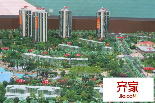 恒大雅苑樓棟沙盤圖（2015.7.7）