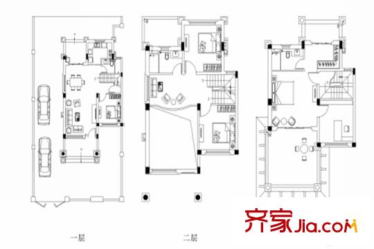 中國(guó)海南海花島C3-5戶型 5室2廳3衛(wèi)1廚
