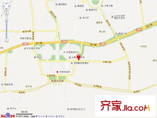 海信?龍奧九號電子地圖