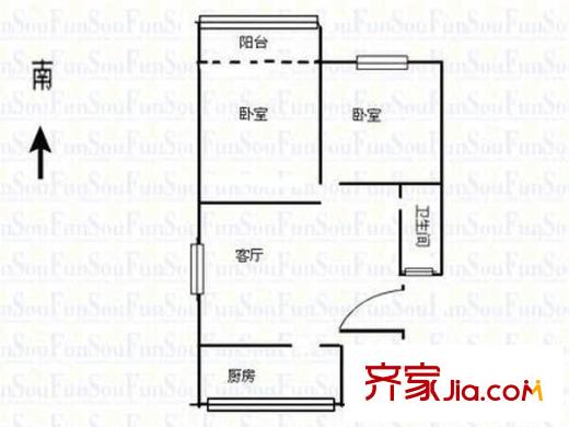 龍泉小區(qū) 戶型圖