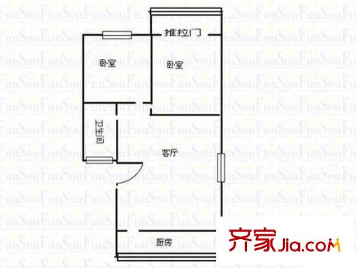 龍泉小區(qū) 戶型圖