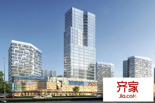 山鋼?新天地商業(yè)辦公透視圖