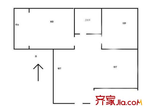 床單廠宿舍 戶型圖