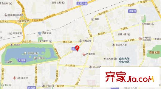 東關大街北宿舍交通圖 