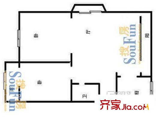 警察學院內(nèi)宿舍 戶型圖