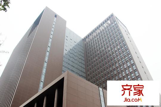 華創(chuàng)觀禮中心項(xiàng)目外立面（2015-7-16）