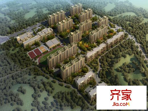 中海天悅府鳥瞰圖