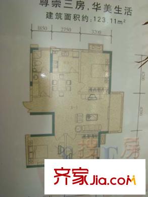 金聯(lián)居 3室 戶型圖