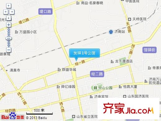 發(fā)祥1號(hào)公館交通圖