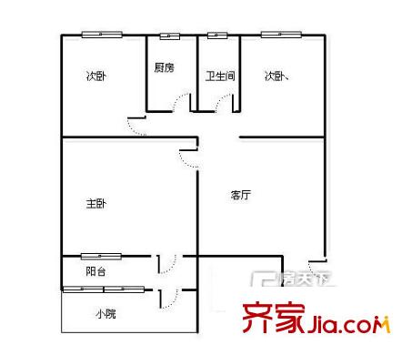 濟安街單位宿舍 戶型圖