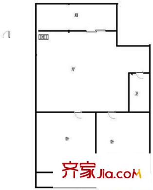 楊北小區(qū) 4室 戶型圖