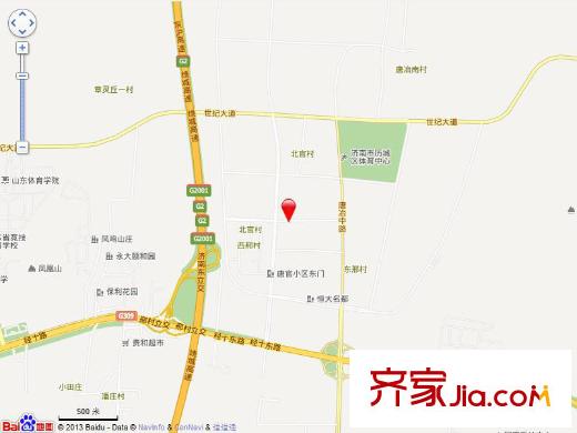 火炬東第交通圖電子地圖