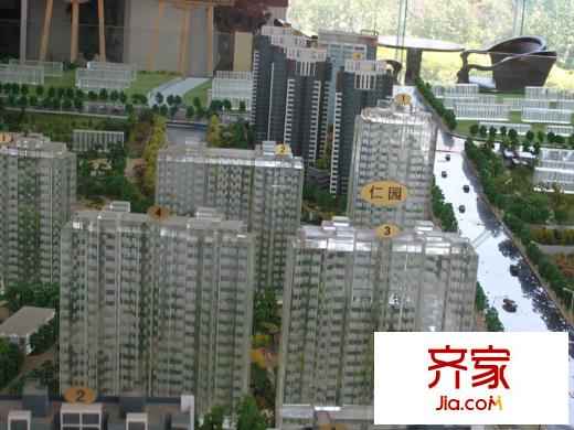 泉景天沅仁園實景圖沙盤實景（2011-05-13 ）