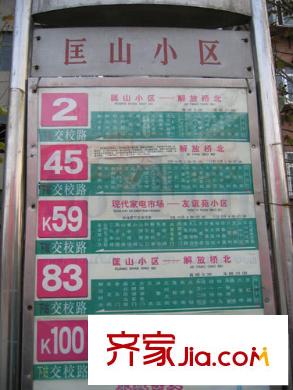 匡山琪鑫苑交通示意圖