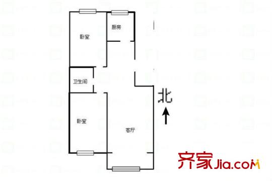 槐花園小區(qū) 0室 戶型圖