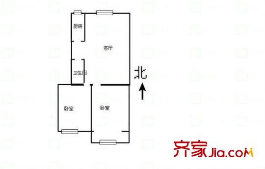 槐花園小區(qū) 0室 戶型圖