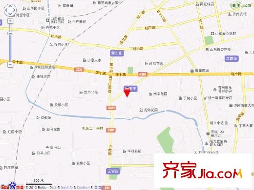魯信南辛苑交通圖