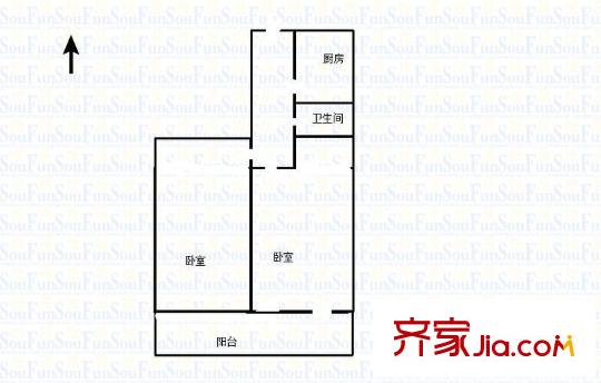 吉爾北苑 0室 戶型圖