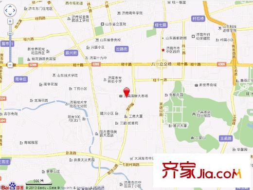 小梁莊宿舍交通圖