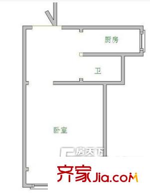 春元里戶型圖戶型圖 1室 1室1廳1衛(wèi)1廚