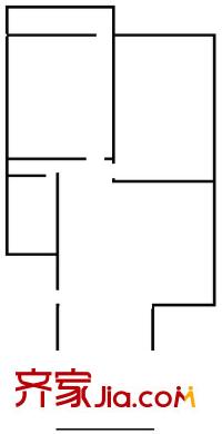 百興家園 2室 戶型圖