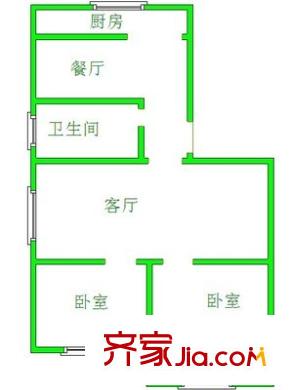 葡萄園小區(qū)戶型圖3室 戶型圖 3室1廳1衛(wèi)1廚