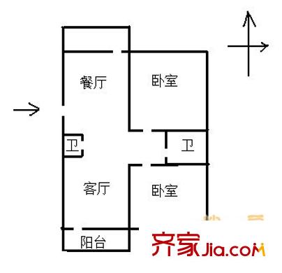 鐵路南苑 0室 戶型圖