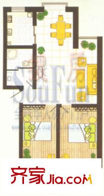 蓋佳花園小區(qū)戶型圖