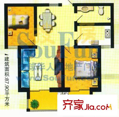 蓋佳花園小區(qū)戶型圖
