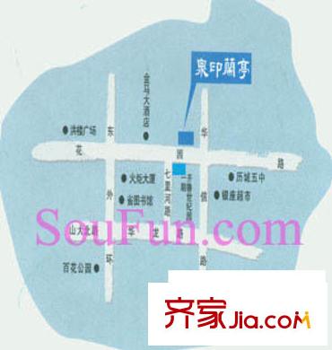 泉印蘭亭交通圖
