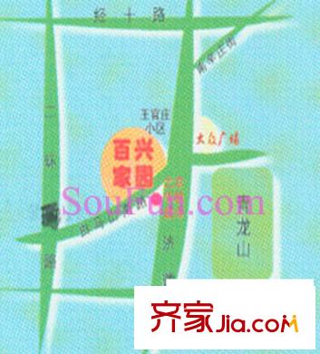 百興家園交通圖