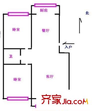 鐵路南苑 0室 戶型圖