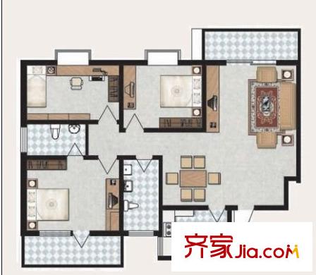 鐵路南苑 0室 戶型圖