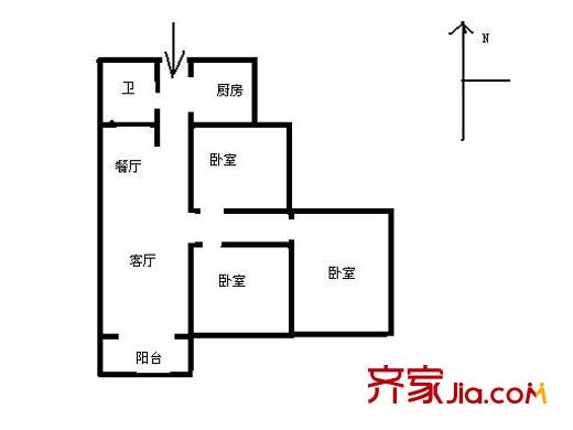 鐵路南苑 0室 戶型圖