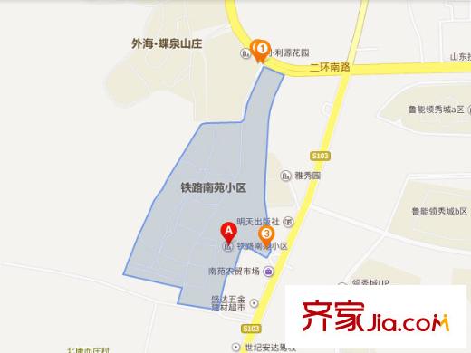 鐵路南苑交通圖小區(qū)