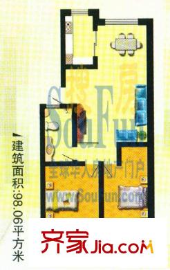 蓋佳花園小區(qū)戶型圖