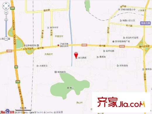 明星小區(qū)交通圖